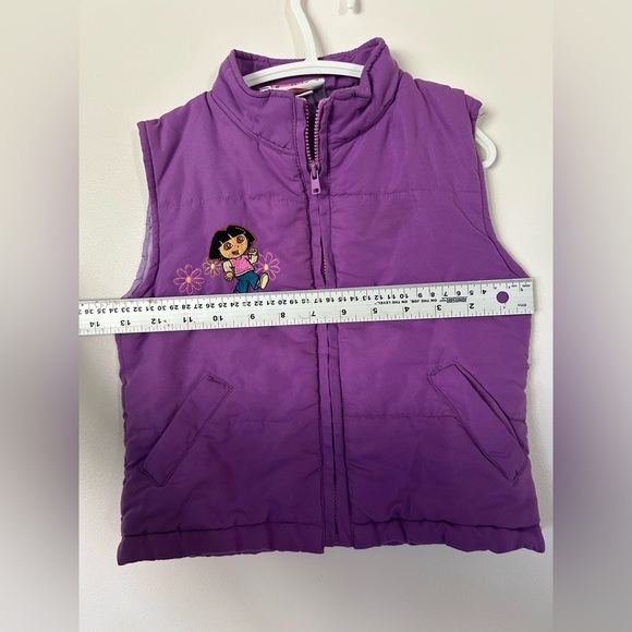 Vintage Dora The Explorer Purple Vest Size 3 - Picture 3 of 7